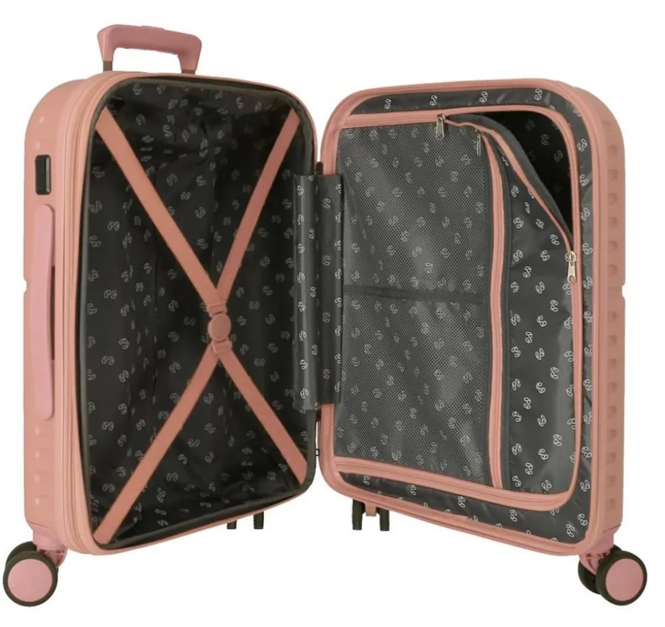 Trolley cabina espandibile Pepe Jeans Highlight Rosa