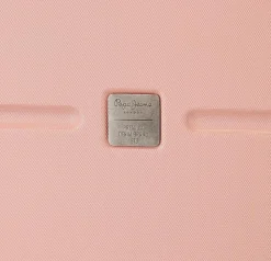 Trolley cabina espandibile Pepe Jeans Highlight Rosa