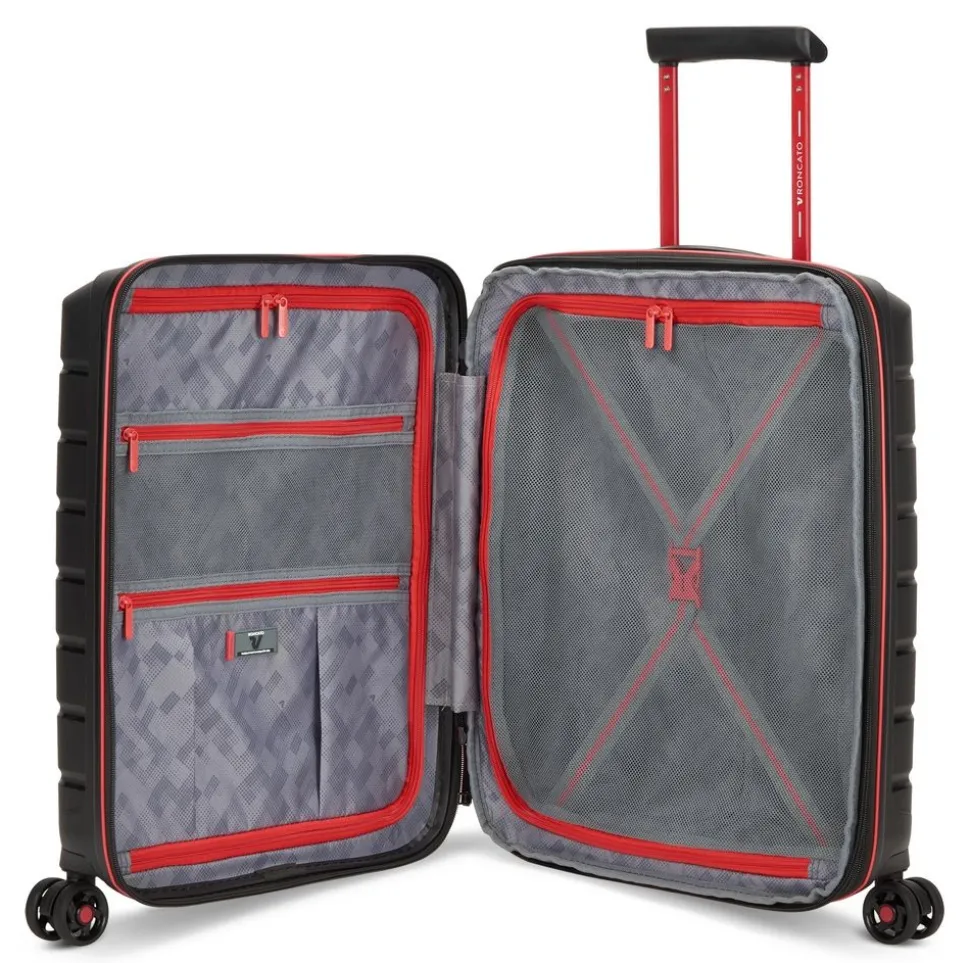 Trolley cabina espandibile Roncato B-Flying Move 8183 Nero Fumo