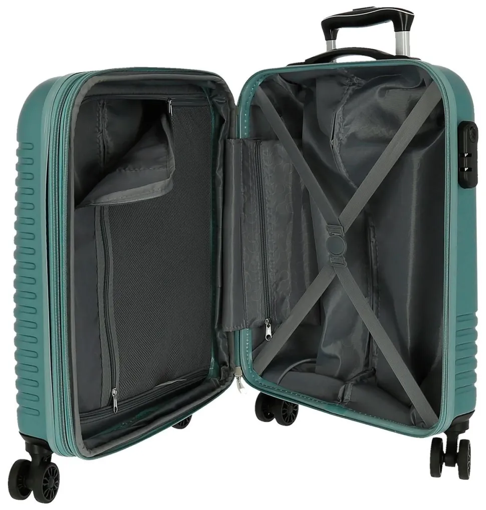 Trolley cabina espandibile Roll Road India Turchese