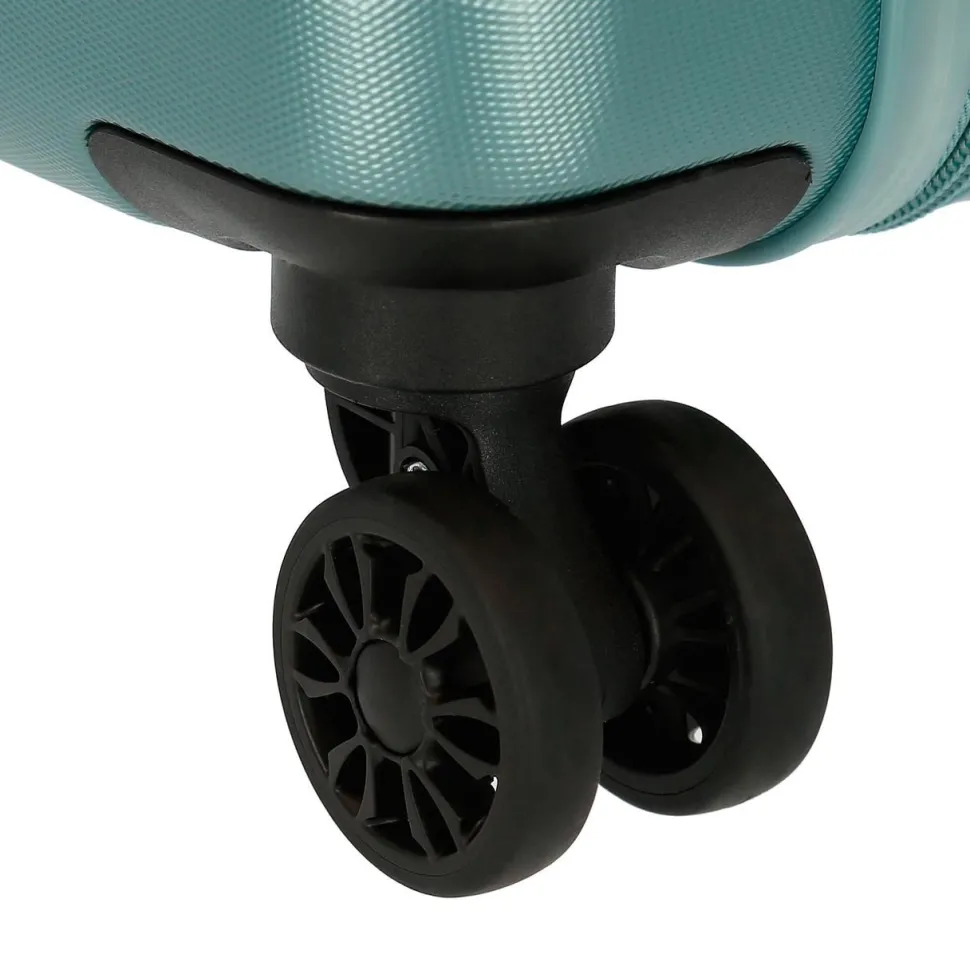 Trolley cabina espandibile Roll Road India Turchese