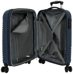 Trolley cabina espandibile Roll Road India Blu