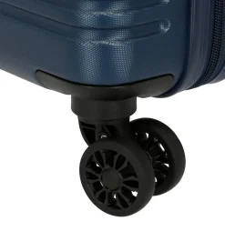 Trolley cabina espandibile Roll Road India Blu