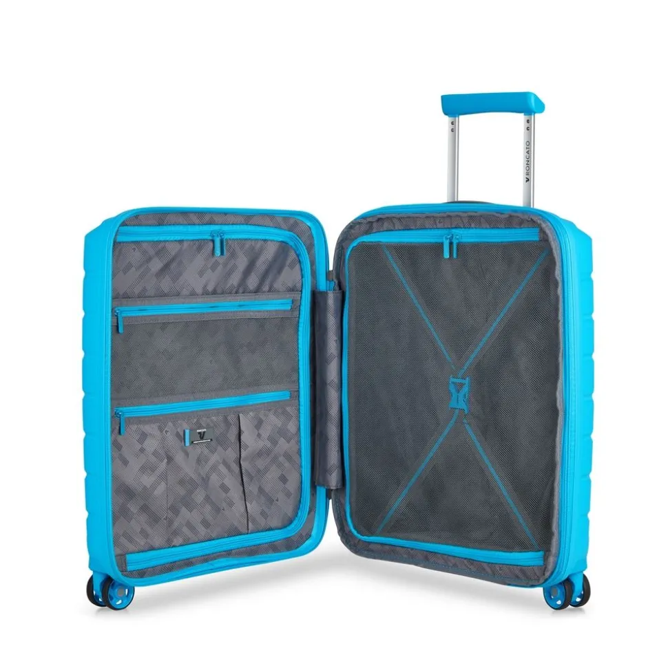 Trolley cabina espandibile Roncato B-Flying 8183 Azzurro