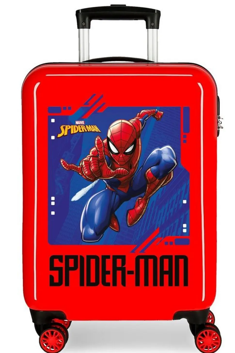 Trolley cabina Marvel Spiderman Street Rosso