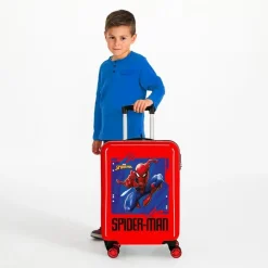 Trolley cabina Marvel Spiderman Street Rosso