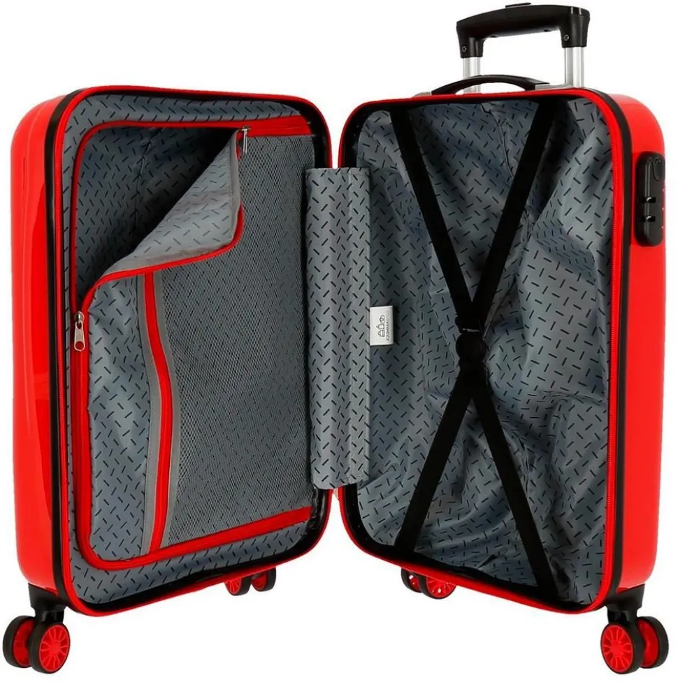 Trolley cabina Marvel Spiderman Street Rosso