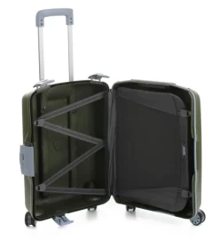 Trolley cabina Roncato Light 4 ruote Verde Militare