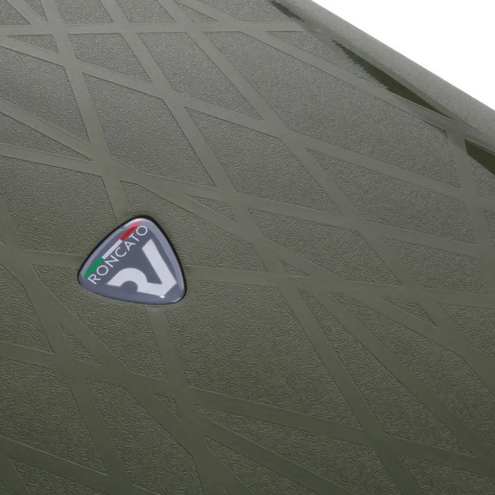 Trolley cabina Roncato Light 4 ruote Verde Militare