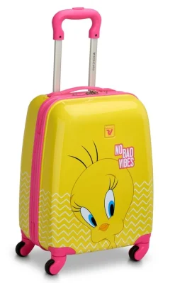 Trolley cabina XS Roncato Looney Tunes Tweety Giallo