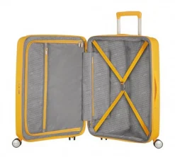Trolley espandibile American Tourister Soundbox 77cm Golden Yellow