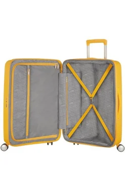 Trolley espandibile American Tourister Soundbox 67cm Golden Yellow