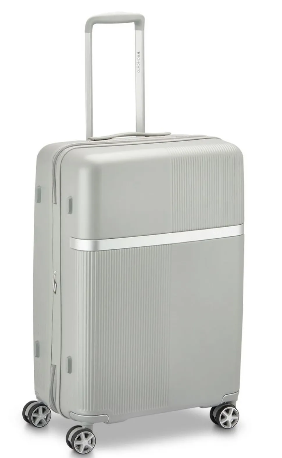 Trolley espandibile Roncato AirGlam medio 9752 Grigio Perla
