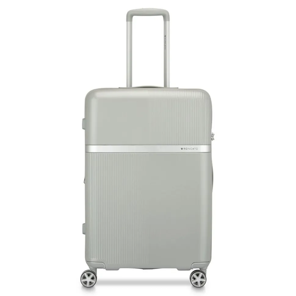 Trolley espandibile Roncato AirGlam medio 9752 Grigio Perla