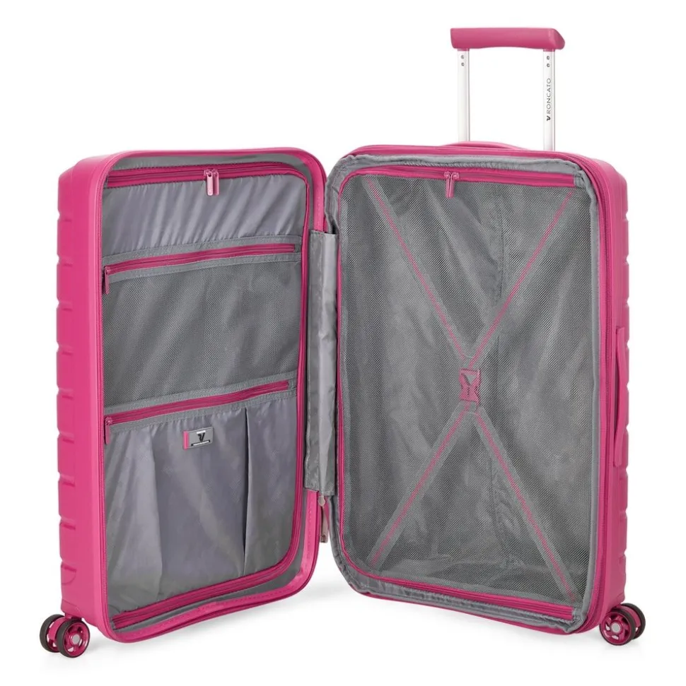 Trolley espandibile Roncato B-Flying medio 8182 Magenta
