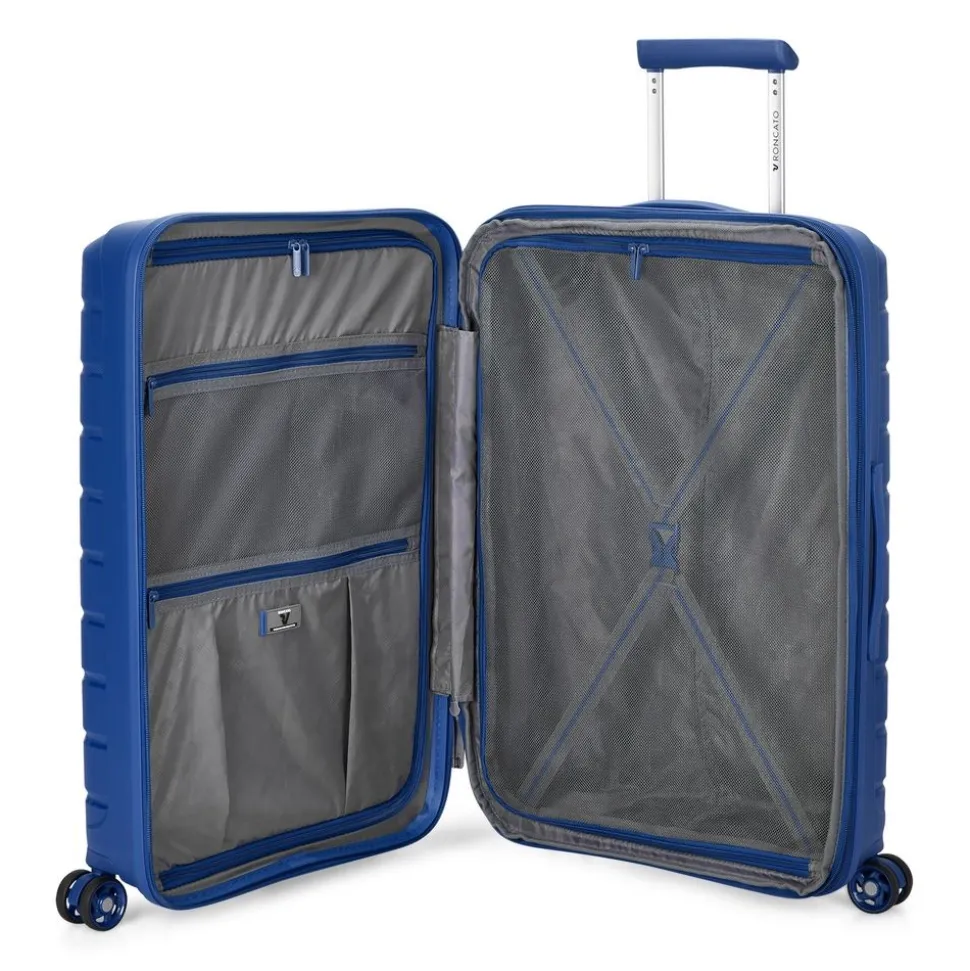 Trolley espandibile Roncato B-Flying medio 8182 Blu Notte
