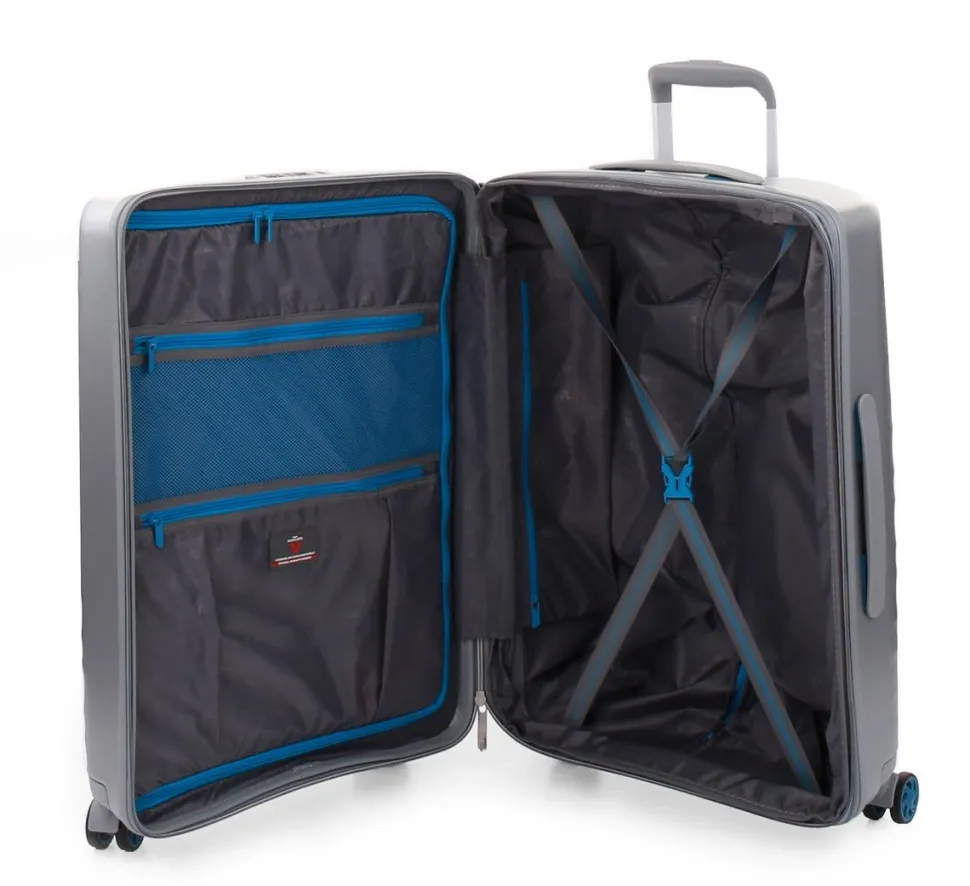 Trolley espandibile Roncato Stellar medio 4702 Argento