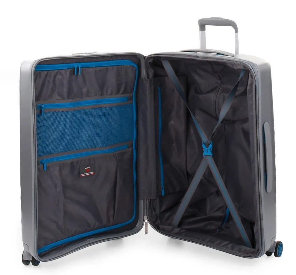 Trolley espandibile Roncato Stellar grande 4701 Argento