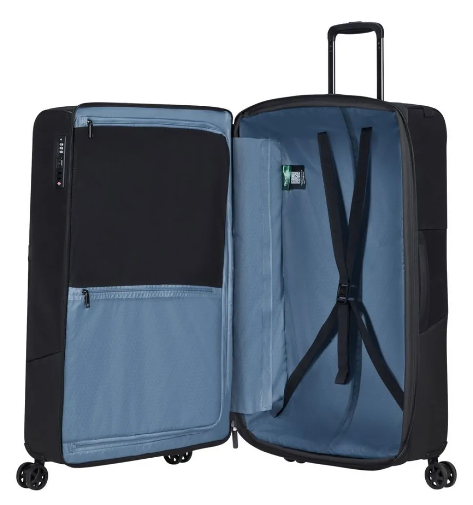 Trolley grande 77cm Samsonite Biz2Go TRVL Nero