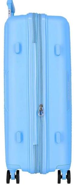 Trolley grande espandibile Movom Inari Azzurro