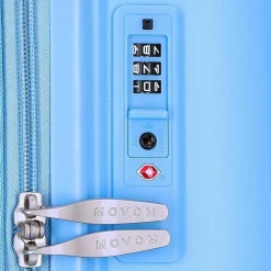 Trolley grande espandibile Movom Inari Azzurro