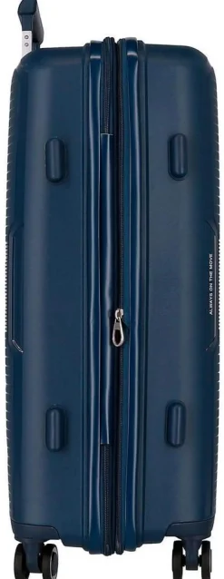 Trolley grande espandibile Movom Inari Blu
