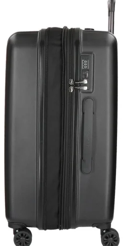 Trolley grande espandibile Movom Wood Nero