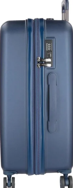 Trolley grande espandibile Movom Wood Blu