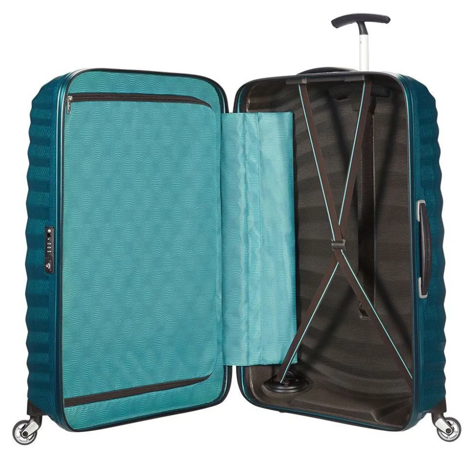 Trolley grande Samsonite Lite-Shock 75cm Petrol Blue