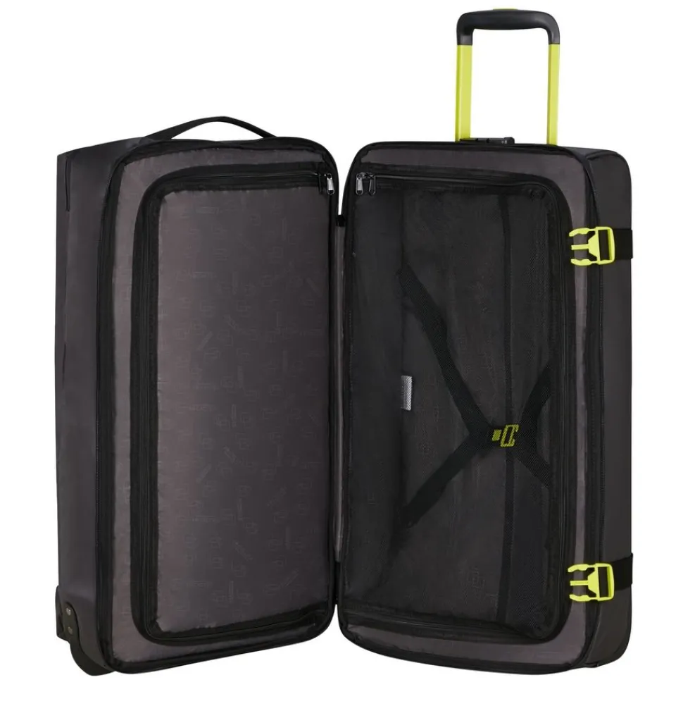 Trolley medio American Tourister Urban Track Black/Lime