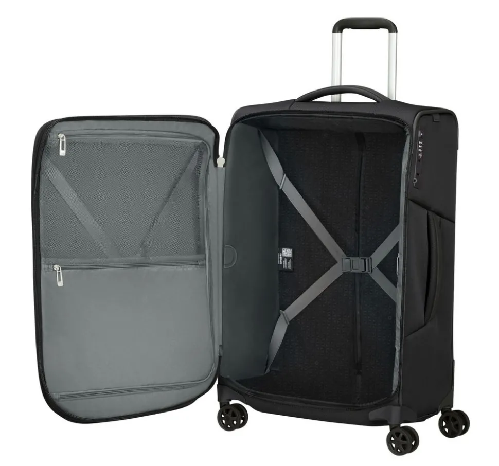 Trolley medio 67cm Samsonite Respark Ozone Black