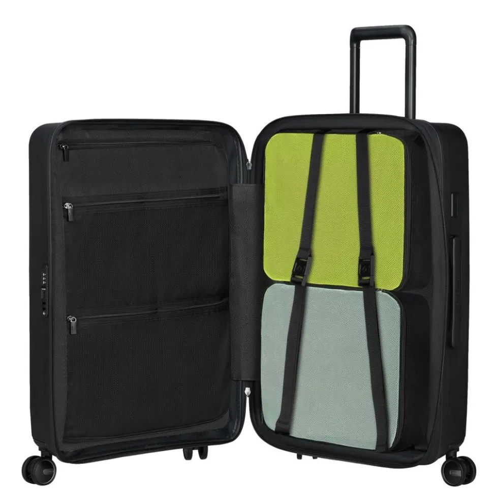 Trolley medio 68cm Samsonite Restackd Nero
