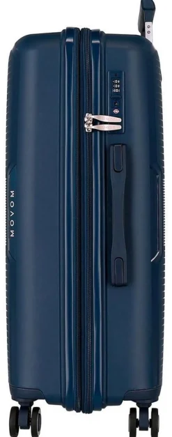 Trolley medio espandibile Movom Inari Blu