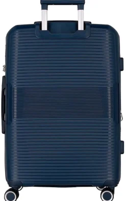 Trolley medio espandibile Movom Inari Blu