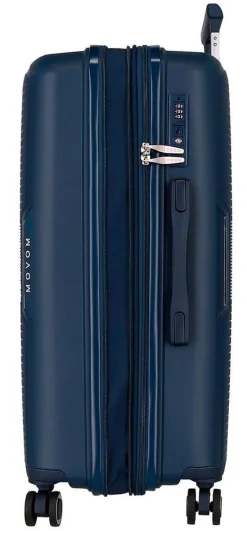 Trolley medio espandibile Movom Inari Blu