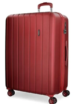 Trolley medio espandibile Movom Wood Rosso