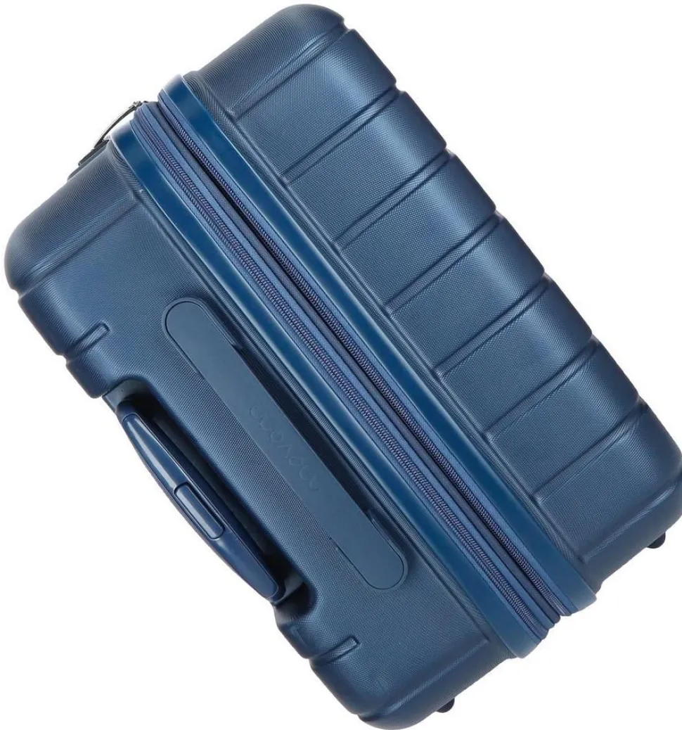 Trolley medio espandibile Movom Wood Blu