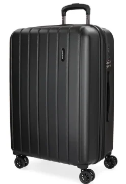 Trolley medio espandibile Movom Wood Nero