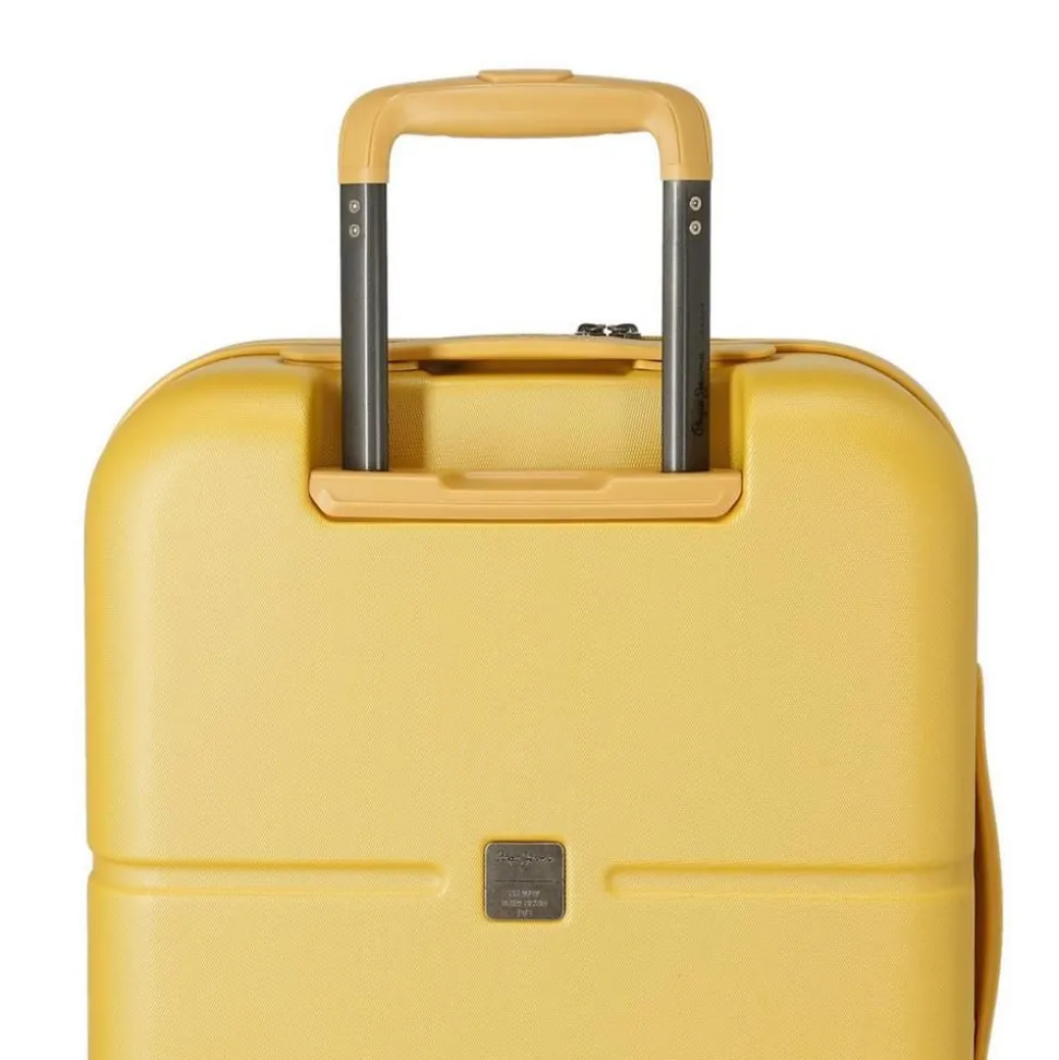 Trolley medio espandibile Pepe Jeans Highlight Ocra