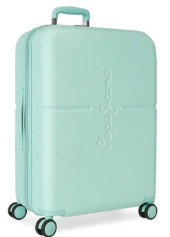 Trolley medio espandibile Pepe Jeans Highlight Turchese