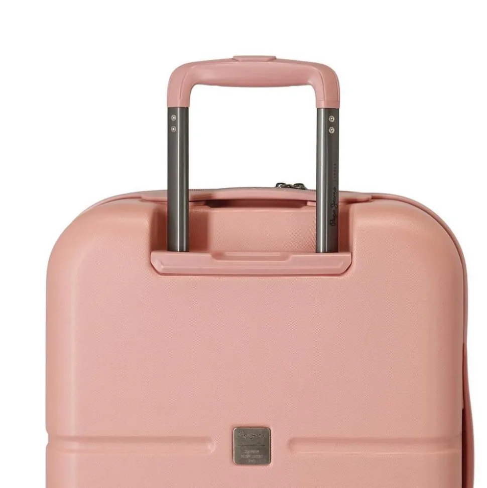 Trolley medio espandibile Pepe Jeans Highlight Rosa