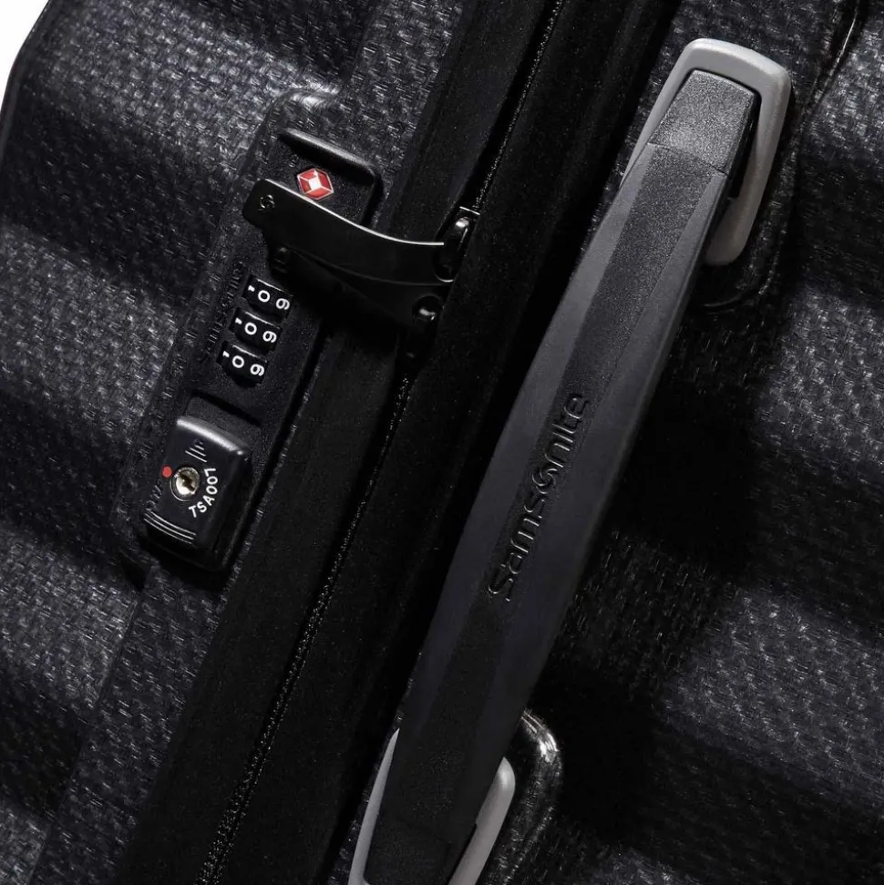 Trolley medio Samsonite Lite-Shock 69cm Nero