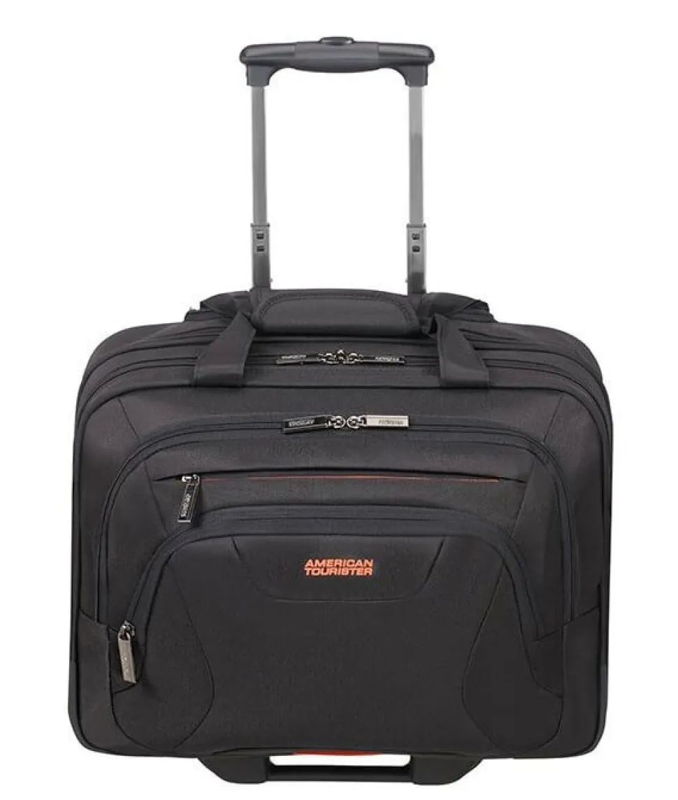 Trolley porta pc American Tourister AT Work Nero/Arancio
