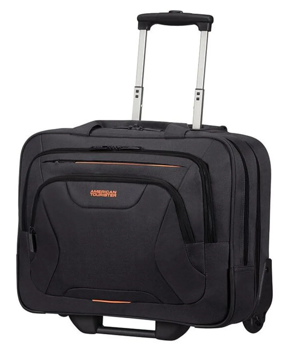Trolley porta pc American Tourister AT Work Nero/Arancio