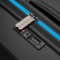 Trolley Roncato B-Flying Neon medio 7982 Nero