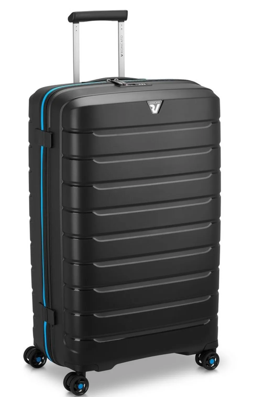 Trolley Roncato B-Flying Neon grande 7981 Nero