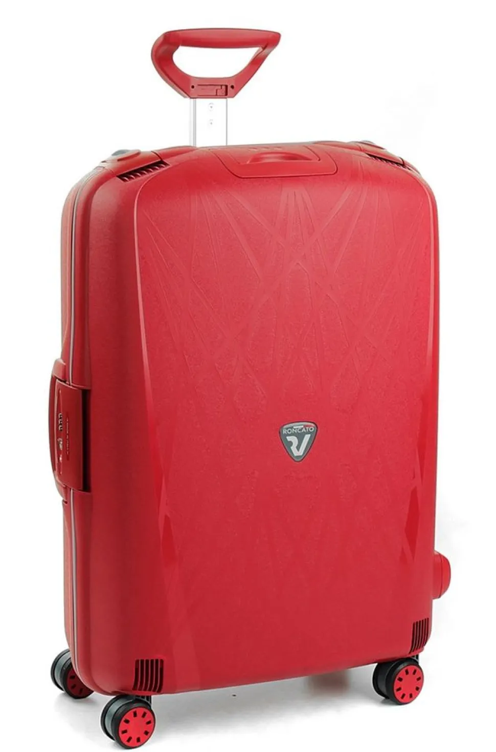 Trolley Roncato Light 4 ruote grande Rosso