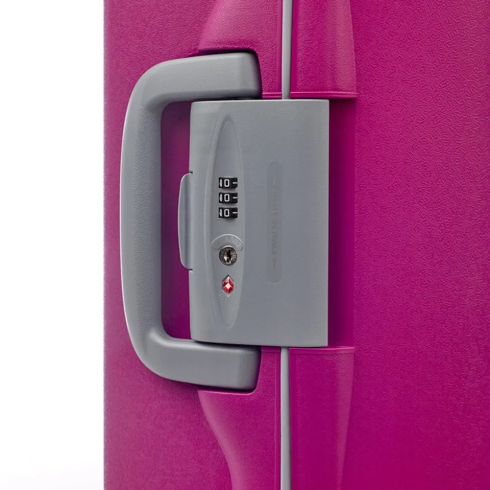 Trolley Roncato Light 4 ruote medio Magenta