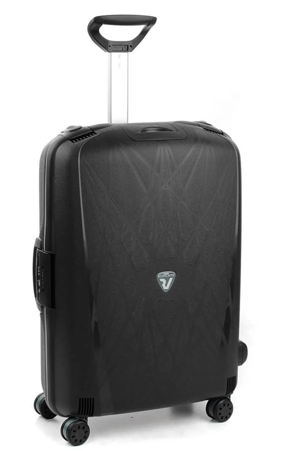 Trolley Roncato Light 4 ruote medio Nero