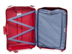 Trolley Roncato Light 4 ruote medio Rosso